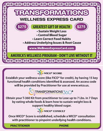 Wellness Express Card